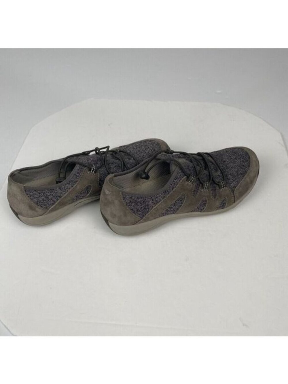 Dansko Women's Holland Suede Bungee Charcoal Grey Shoes, Size 39 US Size 8-8.5 - Picture 13 of 14